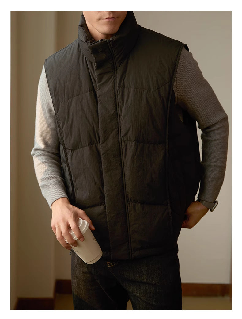 Men's Stand-Up Collar Down Jacket