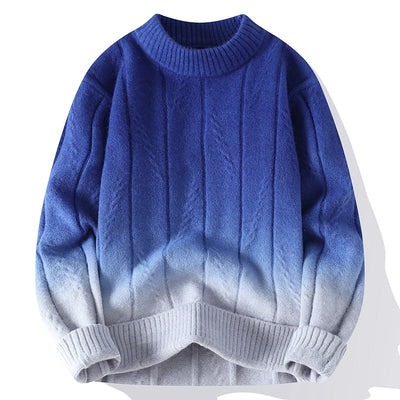 Men's Gradient Loose-Fit Sweater