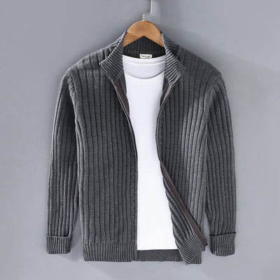 Men’s Casual Cotton Sweater Coat