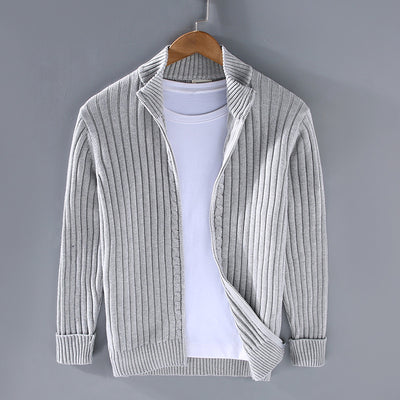 Men’s Casual Cotton Sweater Coat