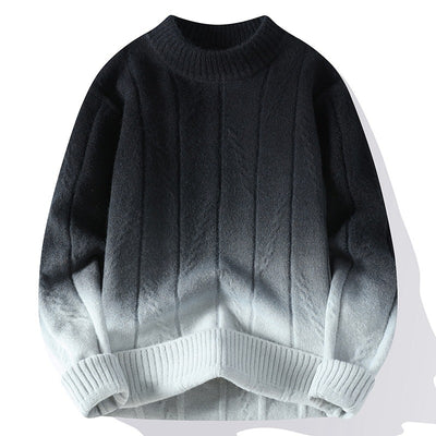 Men's Gradient Loose-Fit Sweater