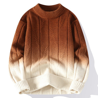 Men's Gradient Loose-Fit Sweater