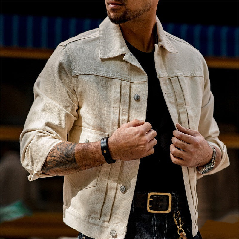 Men's Slim-Fit Denim Jacket