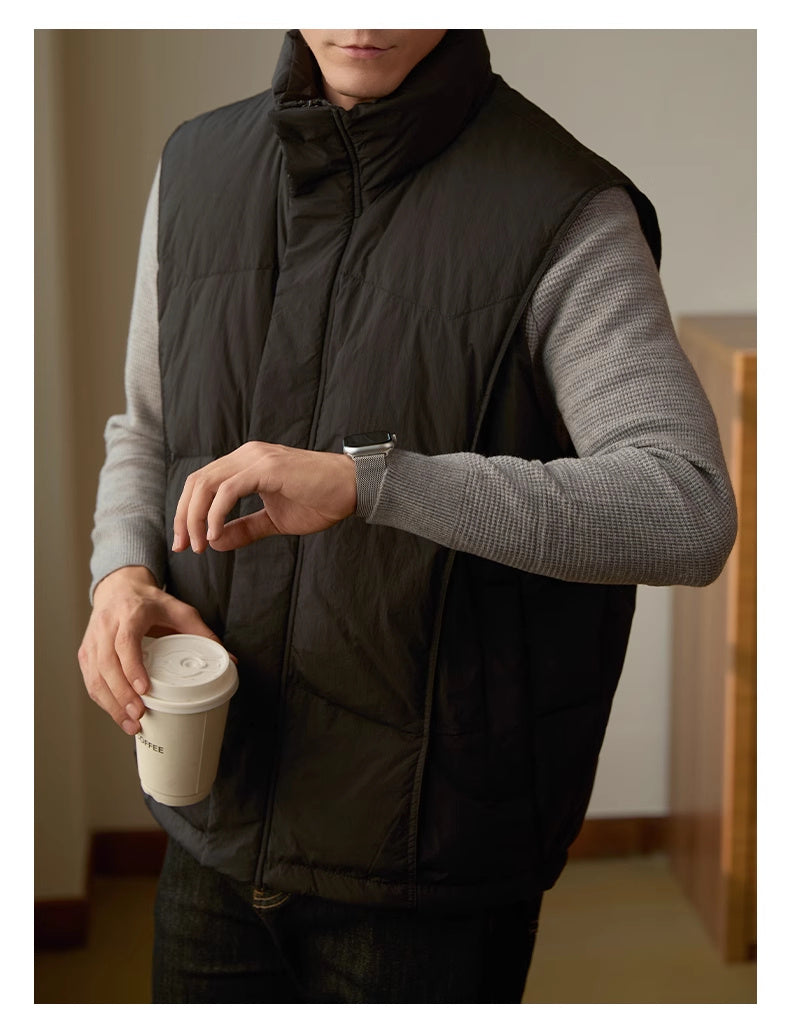 Men's Stand-Up Collar Down Jacket