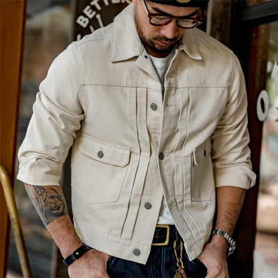 Men's Slim-Fit Denim Jacket