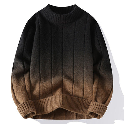 Men's Gradient Loose-Fit Sweater