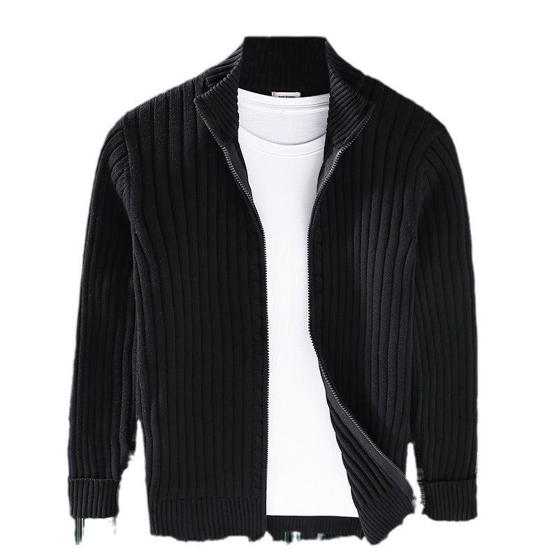 Men’s Casual Cotton Sweater Coat