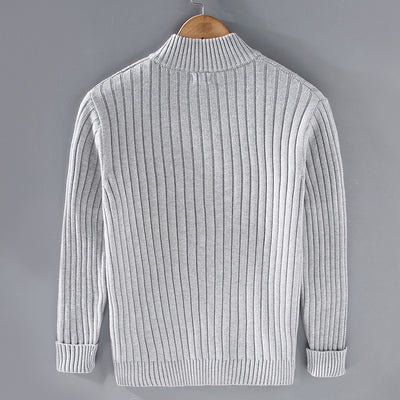 Men’s Casual Cotton Sweater Coat