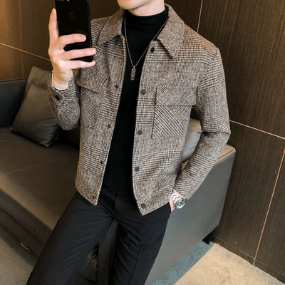 Men's Slim-Fit Thickened Jacket