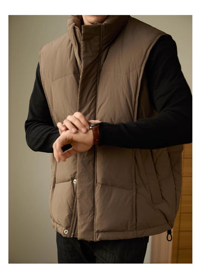 Men's Stand-Up Collar Down Jacket