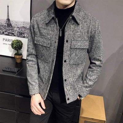 Men's Slim-Fit Thickened Jacket