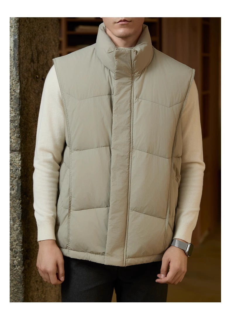 Men's Stand-Up Collar Down Jacket