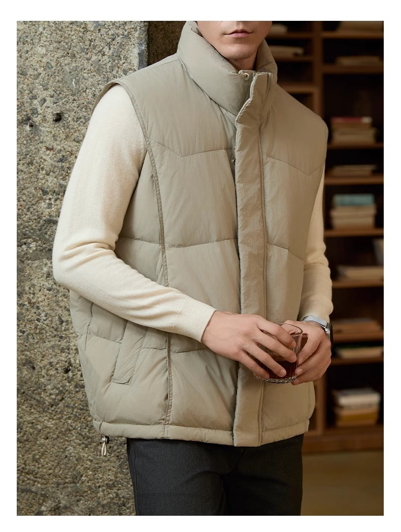 Men's Stand-Up Collar Down Jacket