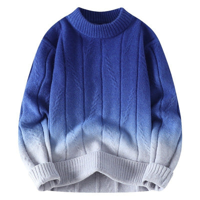 Men's Gradient Loose-Fit Sweater