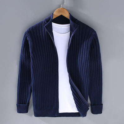 Men’s Casual Cotton Sweater Coat