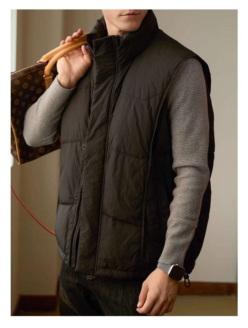 Men's Stand-Up Collar Down Jacket